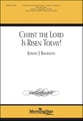 Christ the Lord Is Risen Today! SATB choral sheet music cover